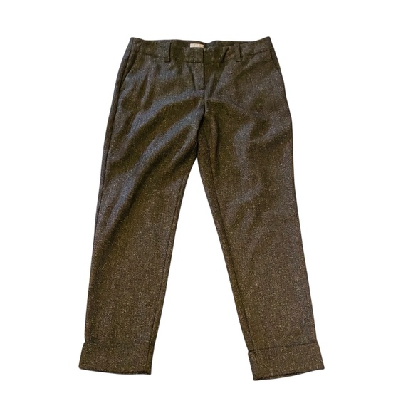 J. JILL Speckled Cropped Trousers - Picture 1 of 5